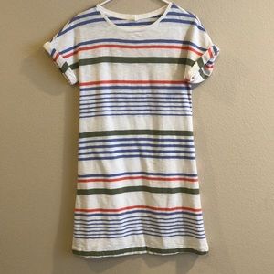 Lou & Grey Stripes T-Shirt Dress in XS